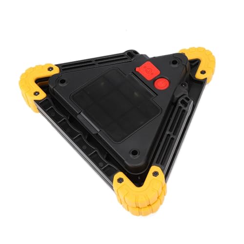 30W Multifunction Car Breakdown Emergency Safety Triangle Stop Sign with Red LED Warning Light