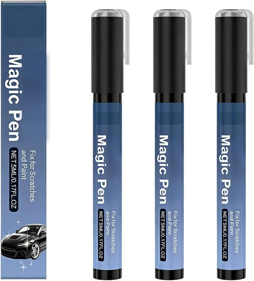 Car Scratch Pen, 2026 New Car Paint Repair Pen, Portable Auto Scratch Remover for Garage and Home Use (2PCS)