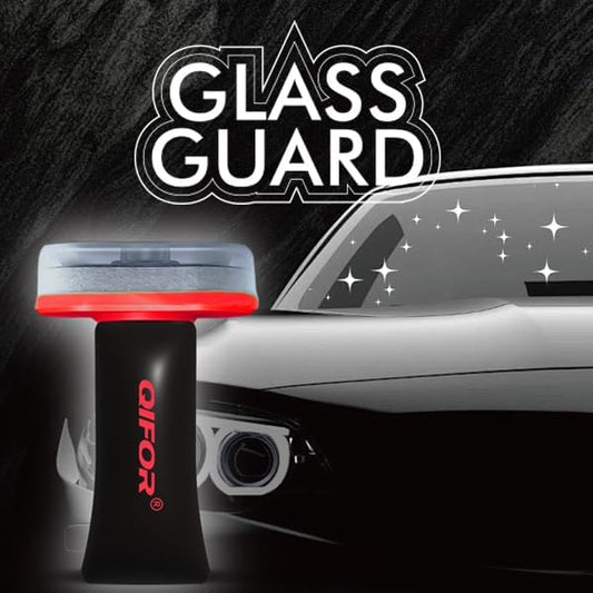 QIFOR Oil Film Remover for Car Windshields and Windows, Automotive Glass Cleaner for Oil Residue & Road Grime, Improves Visibility & Safe Driving (1 PCS)
