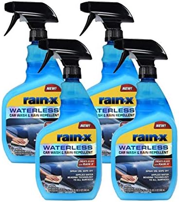 Rain-X 620100-3PK Waterless Car Wash & Rain Repellent, 23 oz. (Pack of 3)