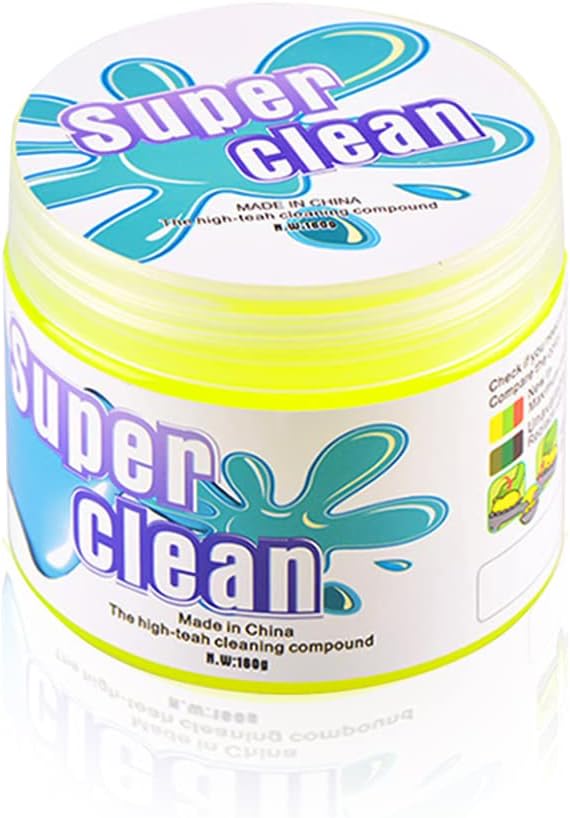 Moly Magnolia Cleaning Gel for Car, Universal Detailing Putty Gel Detail Tools Car Interior Cleaner, Removal Putty Keyboard Cleaner for Car Vents, PC, Laptops, Cameras (Blue)
