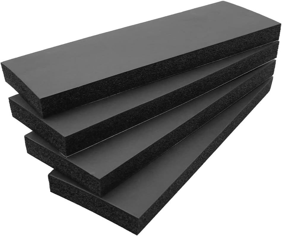 Garage Wall Protector 2 Pack Car Door Corner Edge Waterproof Bumper Guard Protector High Density Self Adhesive Foam Pad for Parking Vehicle 11.8" x 3.9" x 0.8"
