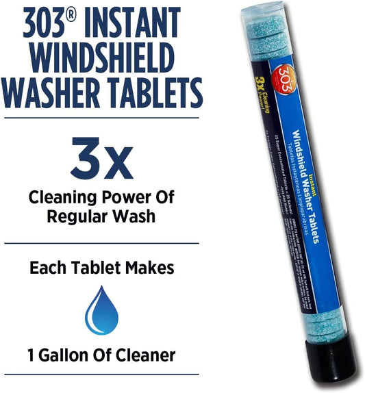 303 Products (230371-25PK) Instant Windshield Washer, 25 Tablet (Pack of 25)