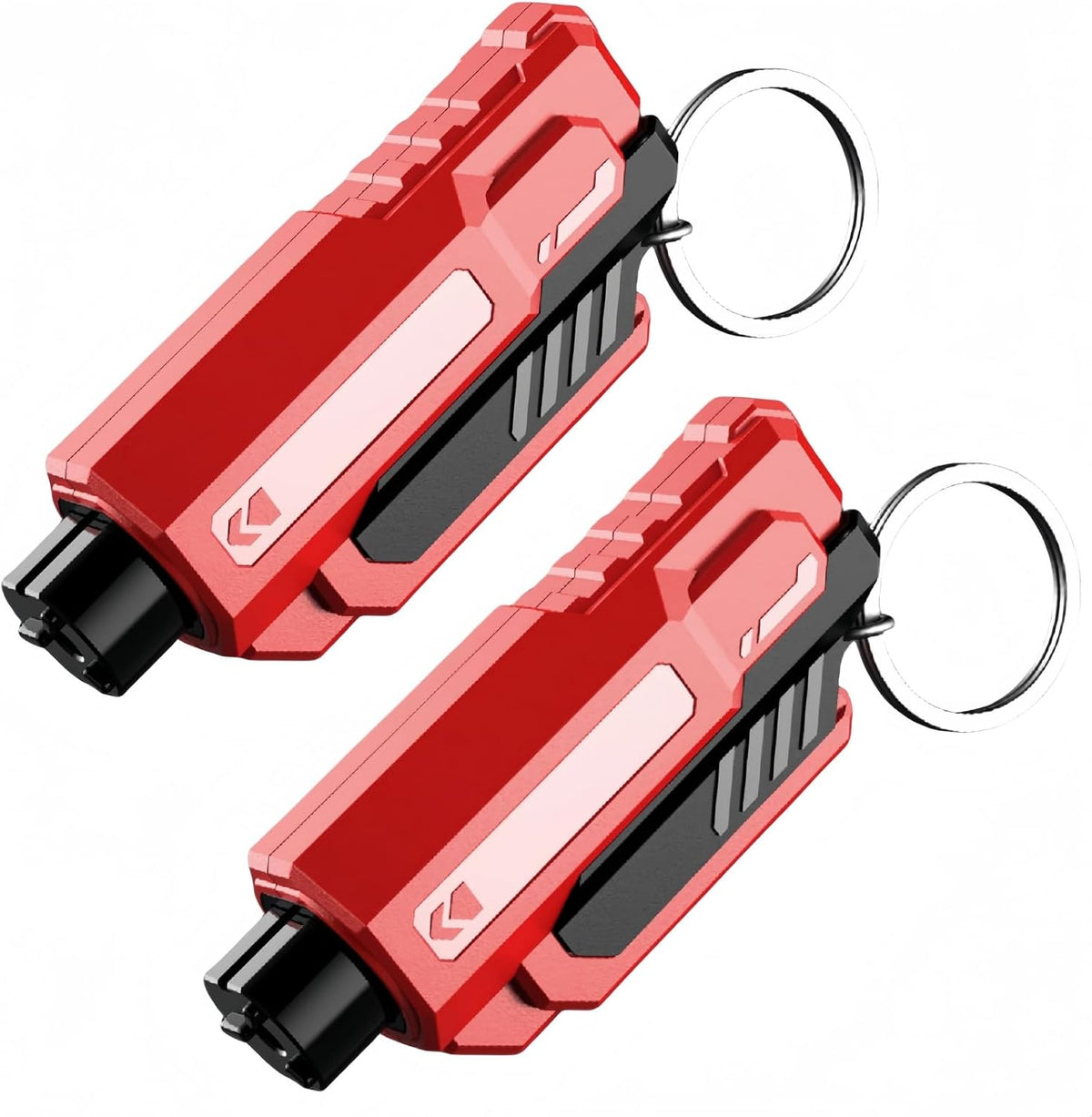 Window Breaker and Seatbelt Cutter Keychain,2 in 1 Car Safety Hammer Glass Break Under Water,Emergency Window Punch Escape Tool for Vehicle (3, redgreenorange)