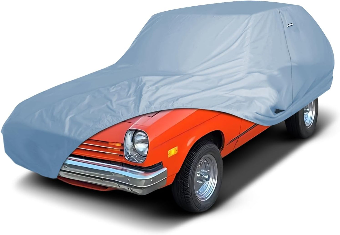 iCarCover Premium Car Cover for 1970-1972 Chevy Monte Carlo Heavy Duty Waterproof All-Weather Automobiles Custom Fit Indoor Outdoor UV Snow Protection Covers with Straps and Bag - Colors C