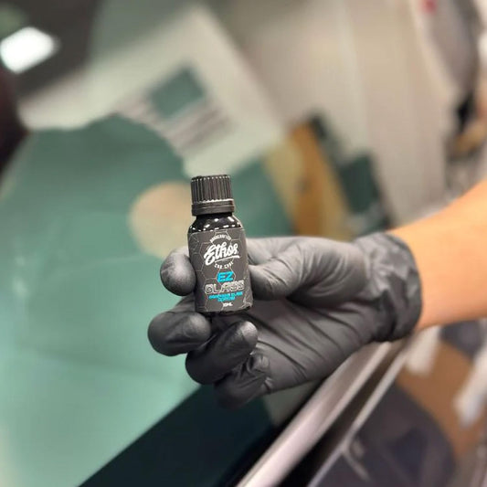 EZ Glass - Graphene Glass Coating & Water Repellent for Windshields - 12+ Months of Long Lasting Hydrophobic Windshield Coating - Quick and Easy Application 15ML
