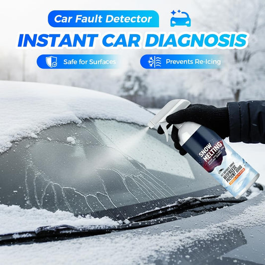 Deicing Spray 300ml,Deicer for Car Windshield,Deicing Agent,Antifreeeze Prevent Icing,Snow Melting Spray for Car Windows,Car Winter Essentials,Quick Ice & Snow Melting Spray (2pcs)