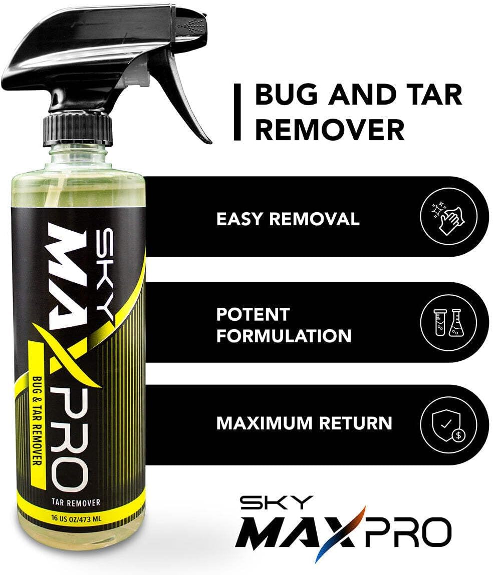 BUG & TAR Remover for Cars, RV and Trucks Professional Detailing Product 16 oz