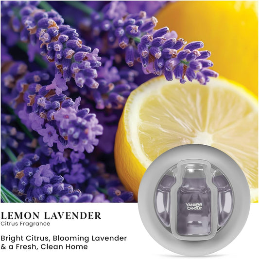 Yankee Candle Smart Scent Vent Clip Car Air Freshener, Odor Neutralizing Car Fragrance, Midsummer's Night (Pack of 1)
