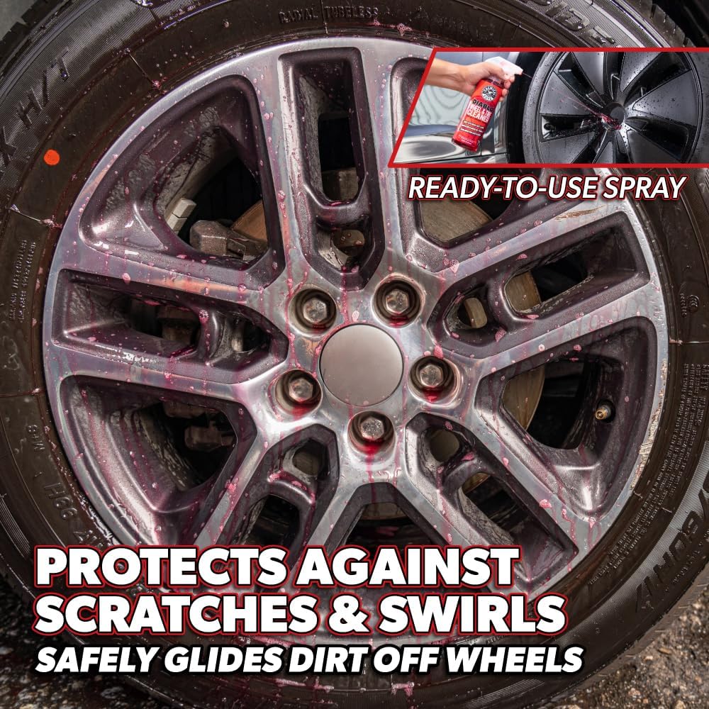 Chemical Guys Diablo Wheel Cleaner Spray - 2 Pack 16 oz Bottles, Safe on All Wheel & Rim Finishes, Sprayable Formula Removes Brake Dust, Dirt & Grime, Car Care for Trucks, SUVs, Motorcycles & RVs