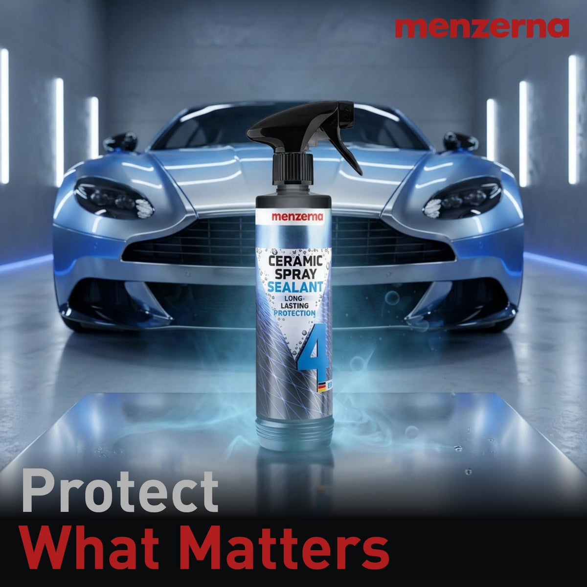 menzerna “Super Finish Plus 3800” Car Polishing I Deep Gloss Polish for a Perfect Mirror-Like Finish I Polishing Compound for Micro Scratches & Holograms on Cars & SUVs I Silicone Free I 8 fl oz.