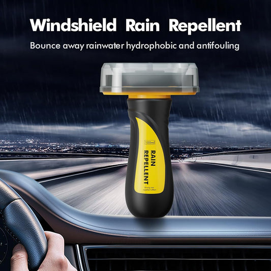 Windshield Rain Repellent - Durable Hydrophobic Coating for Car Windows, Glass & Mirrors, Waterproof Treatment