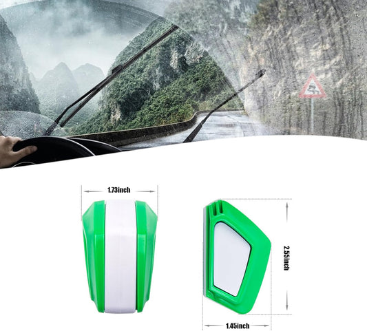 1 PC Automotive Wiper Repairer, ABS Ergonomic Windshield Wiper Blade Cutter Cleaning Tool, Universal Multi-function Repair Accessories, Compatible with Most Car Models (Green & White)