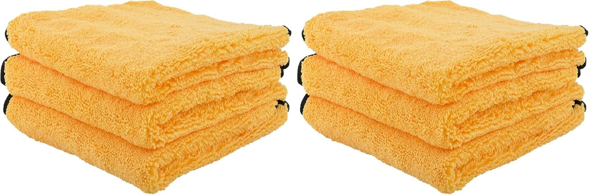 Chemical Guys Professional Grade Premium Microfiber Towels for Cars, Blue, 16" x 16", Ultra-Soft and Scratch-Free Car Detailing Cloths for Trucks, Motorcycles, and More - 3 Pack