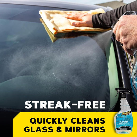 Meguiar's G8216EU Perfect Clarity Glass Cleaner 473ml. Streak free. Pro strength