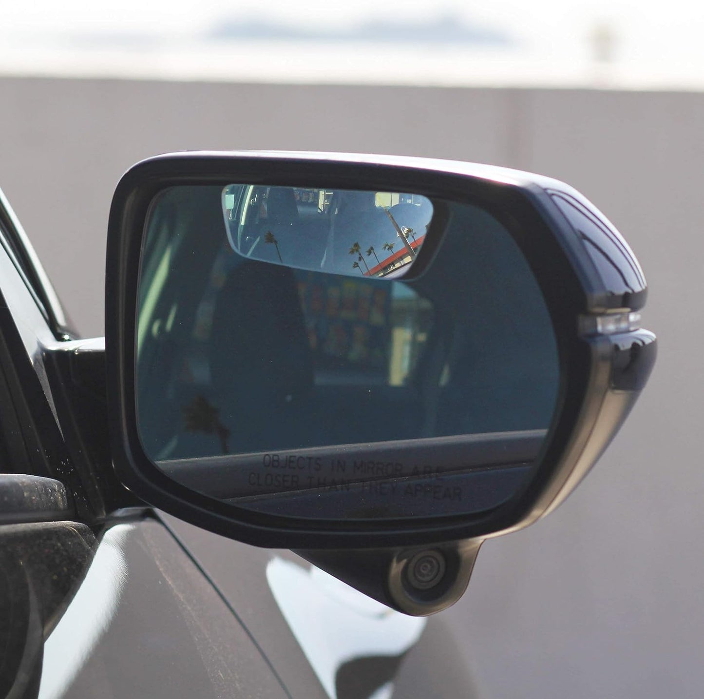 Superfan Blind Spot Mirrors for Cars by Safe View Company – Real Convex Glass for Clear Wide Angle Vision – Safer Lane Changes, Easy Stick-On, Weatherproof & Long Lasting Durability