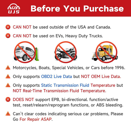 2026 Enhanced Universal OBD2 Scanner, Check Engine Code Reader - 65000+ Fault Codes, Live Data, I/M Readiness, Battery Voltage Check, Read & Clear Error Codes for All OBDII Protocol Car 1996+