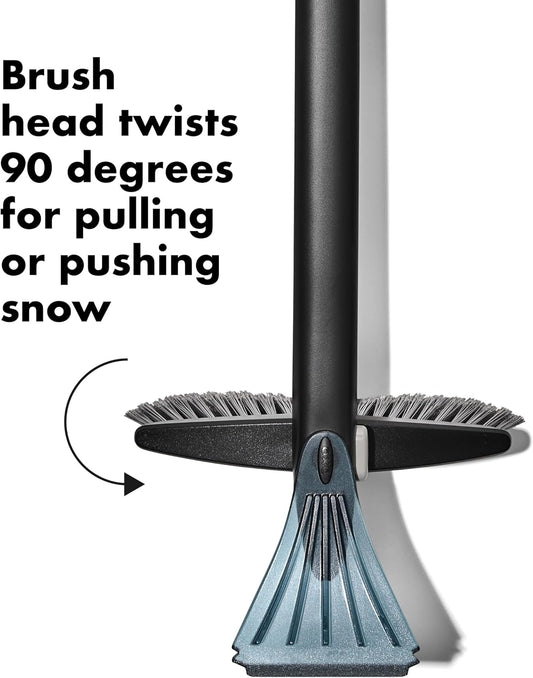 OXO Good Grips Extendable Twister Snow Brush with Ice Scraper