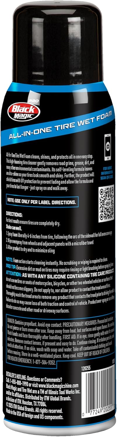 Black Magic 120218 No Scrub All Wheel Cleaner, 23 oz. (Pack of 2) - No Scrubbing Needed, Just Apply, Hose Off and Wipe for Clean Wheels Every Time