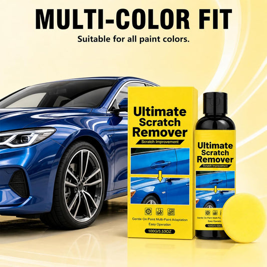 NanoPolix Car Scratch Remover, NanoPolix Scratch Remover, Plastic Polish Scratchs Removers, Quick Fix Removal Paste for Deep Scratches, All Paint Colors Polishing Kit(100g/3.53oz)(1)