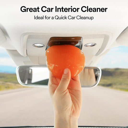 PULIDIKI Car Cleaning Gel Cleaning Putty Car Interior Cleaner Car Detailing Kit Car Cleaning Slime Car Cleaning Supplies Car Accessories Gifts for Men Women Purple