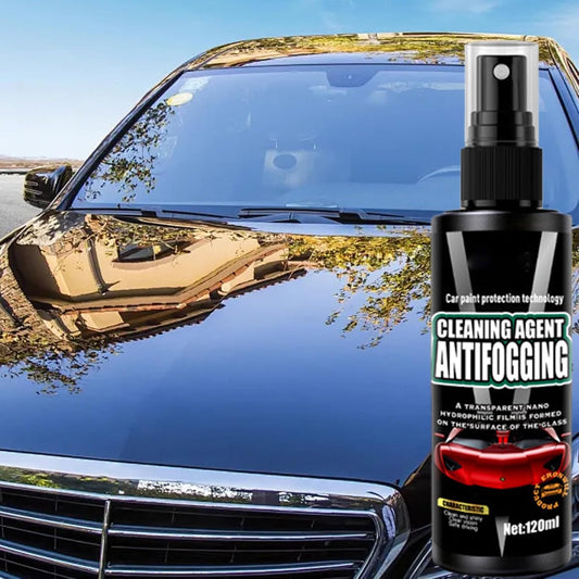 Windshield Defogger Spray – Anti Fog Glass Cleaner, Car Window | Fast-Acting Fog Prevention, Lens Solution, Interior Glass Coating, Improved Visibility for Daily Driving