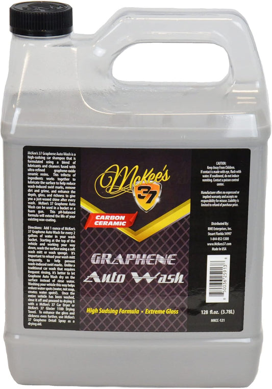 McKee's 37 Graphene Auto Wash (High-Sudsing Snow Foam Car Soap), 32 fl. oz.