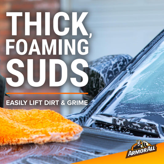 Armor All All-Purpose Car Wash, 1 Gal Bottle, Car Wash Soap Easily Lifts Away Dirt and Road Grime
