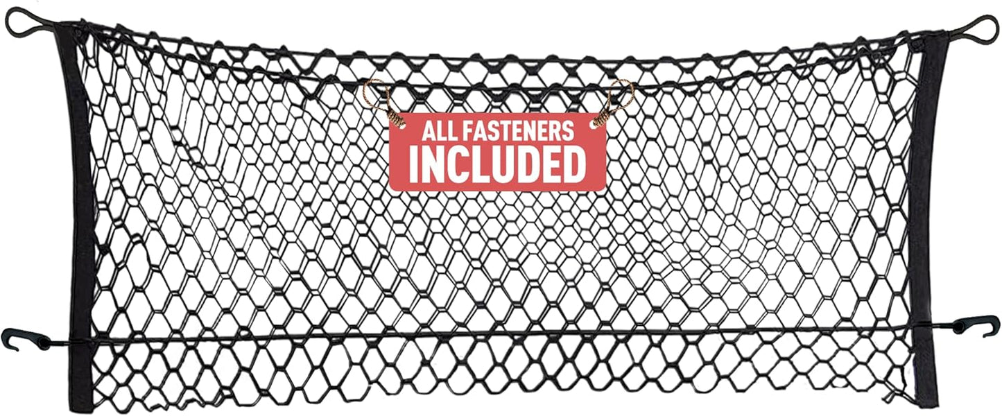 Envelope Style Automotive Elastic Trunk Mesh Cargo Net for Subaru Forester (SK) 2019-2026 - Premium Trunk Organizer and Storage - Luggage Net for SUV - Best Car Organizer for Subaru Forester
