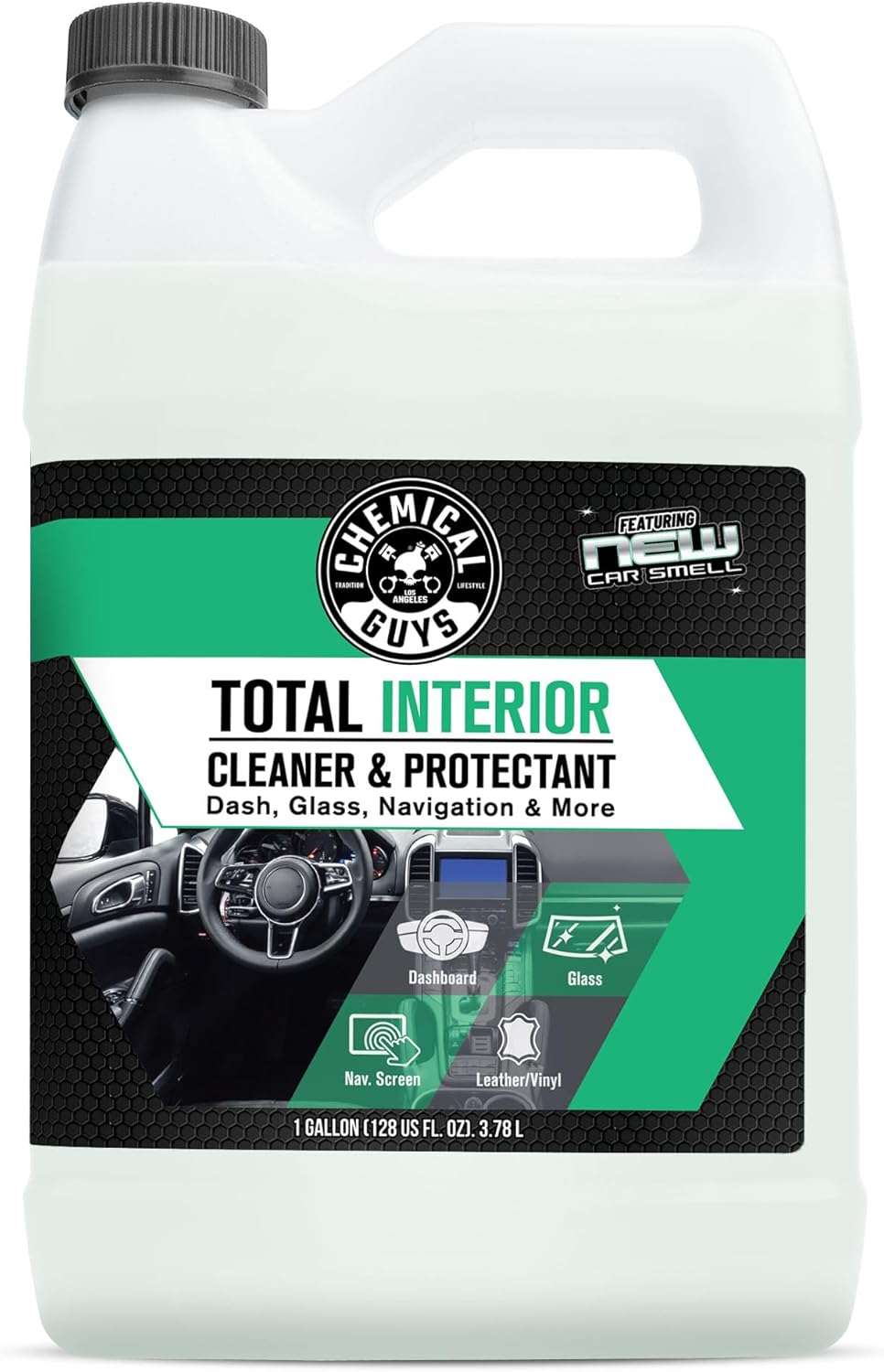 Chemical Guys Total Interior Cleaner Variety Kit With Storage Bag New Car And Black Cherry Scents Microfiber Towels Giftable Car Care Set