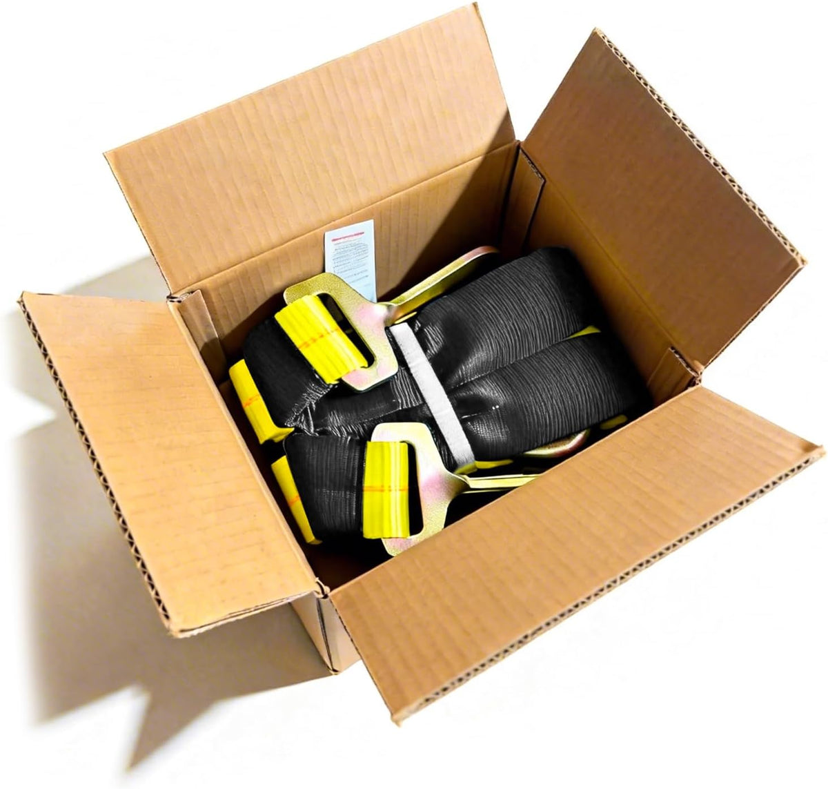 2" x 4' Axle Tie Down V-Bridle Recovery Tow Traile Strap 4700LBS | Polyester Webbing w/Cordura Sleeves and Axle Straps, Snap Hooks Design, Middle D-rings Design, Ideal for All Vehicle Models