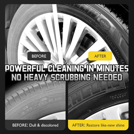 Wheel & Tire Cleaner Spray, Effective Rust & Dirt Remover, Easy to Use, Safe for Car Paint & All Wheel Types, Quick Auto Care Spray for Cars, Trucks, SUVs, Motorcycles