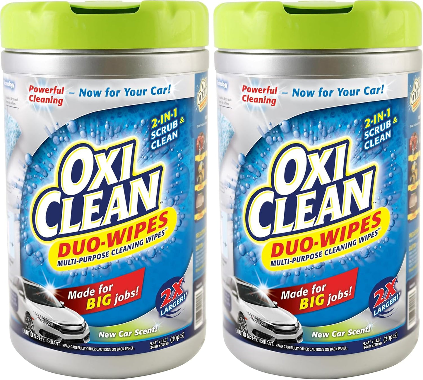 Carrand Oxi-Clean Duo-Wipes Multi-Purpose Cleaning Wipes, 30 pcs