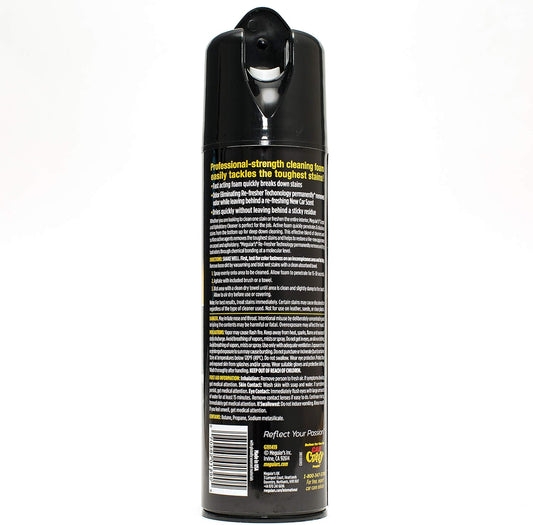 Meguiar's Carpet & Upholstery Cleaner – Deep Cleaning Power Removes Stains and Odors – G9719, 19 oz