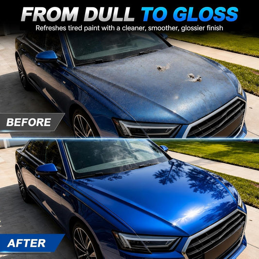 Ceramic Coating Spray for Cars, Quick Effect Coating Agent for Car Paint Care, Extreme Hydrophobic Car Wax Spray for High Gloss Shine & Smooth Finish, Detailer for Cars, Trucks, RVs & Boats (1PCS)