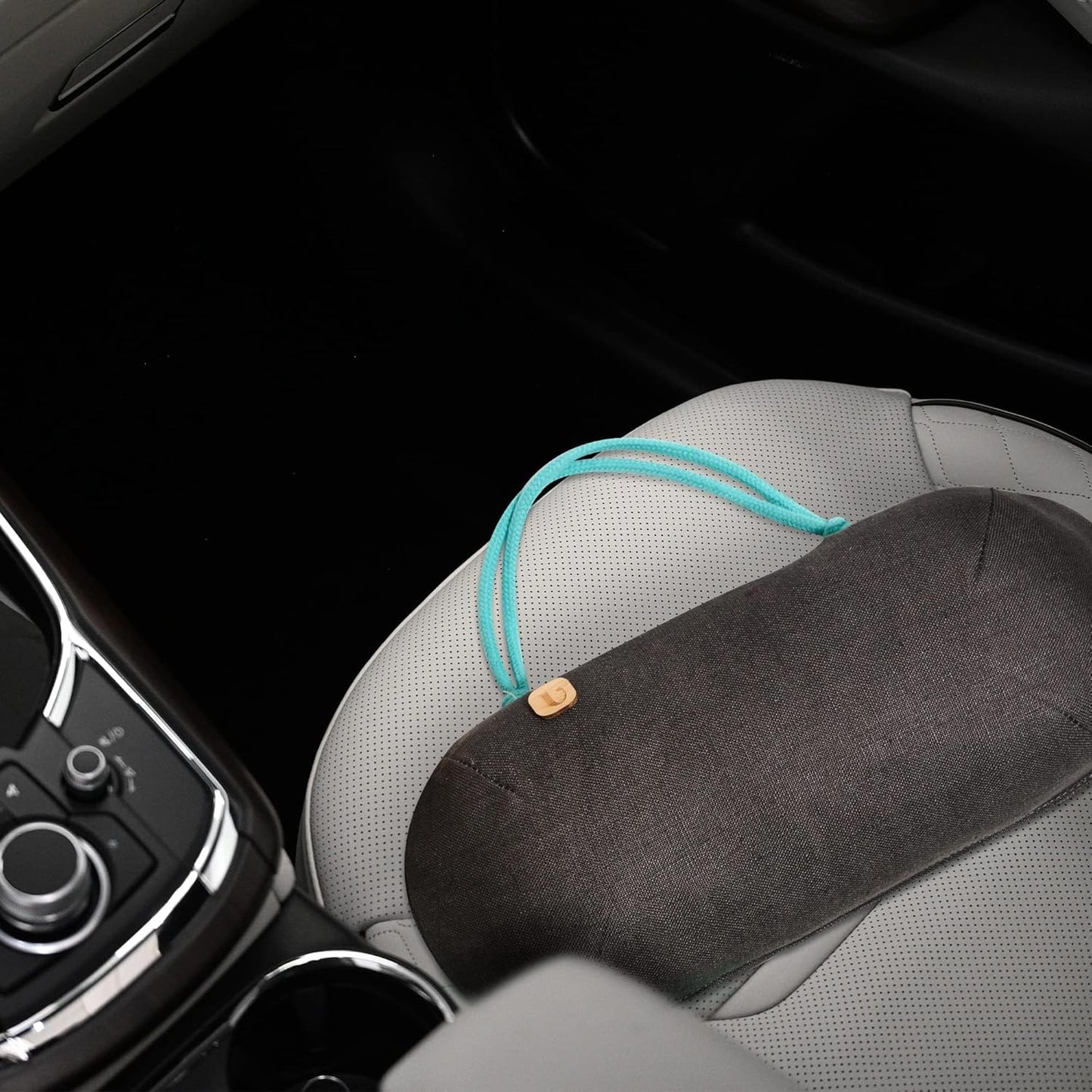 PURGGO Car Air Freshener - Lasts 365+ Days No Chemicals 100% Activated Bamboo Charcoal Fragrance-Free Deodorizer, Natural Auto Odor Eliminator, Purifier, Neutralizer, Absorb Smoke Smell