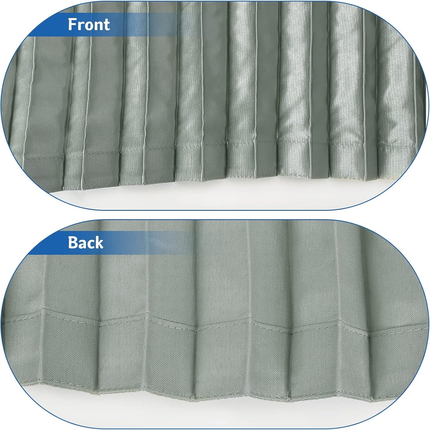 ZATOOTO Suede Car Window Shades 4PCS - Car Window Covers for Ultimate Privacy, UV Protection, and Heat Insulation, Side Window Sun Shade Perfect for Camping, Travel, Baby Safety, and Daily Use