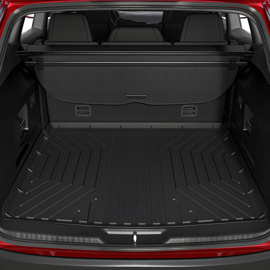 OEDRO Cargo Trunk Liner Fit for 2010-2017 Chevrolet Equinox L/LS/LT/LTZ/Premier& 10-17 GMC Terrain SL/SLE/SLT/Denali, All Weather Custom Fit Anti-Slip Cargo Mat, Black