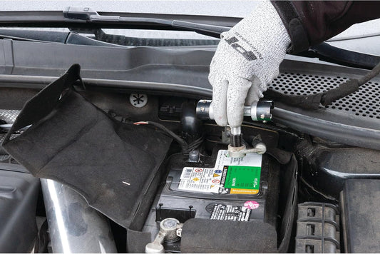 Performance Tool W152C Battery Terminal Cleaner - Removes Stubborn Corrosion from Battery Posts and Terminals