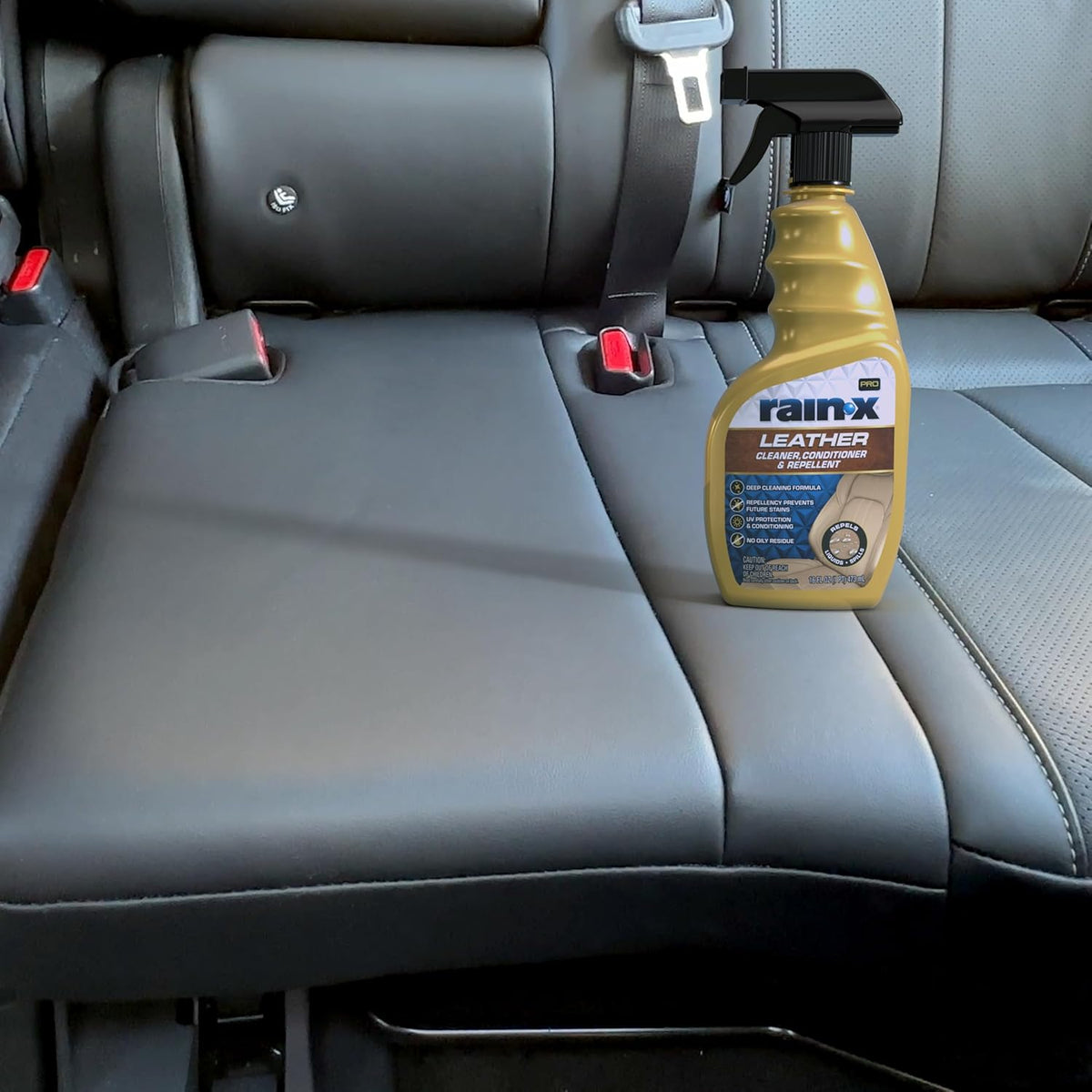 Rain-X 620232SRP All-Interior Cleaner Protectant & Repellent for Car Interiors, Cleans + Repels Liquid Spills & Dust without Residue, Cherry Scent 16 Fl Oz.