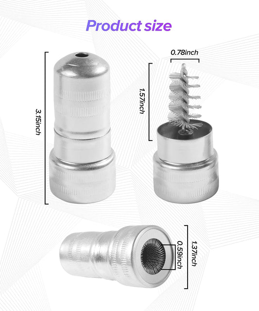 2PCS Battery Terminal Cleaner,Car Accessories Metal Derusting Battery Terminal Post Cleaner,Automotive Tool Cleaning Brushes,Suitable for Most Cars,SUV,RV,Cargo Box,Sedan,Trucks,Minivan,Van