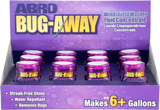 ABRO Bug-Away Windshield Washer Fluid Concentrate
