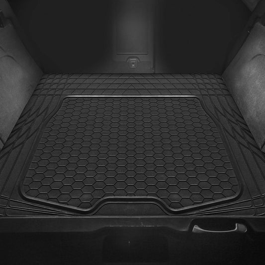 FH Group ClimaProof Universal Cargo Mat – All-Weather, Trimmable Trunk Mat (55" W x 31.5" D) – Fits Most Cars, SUVs & Trucks – Black