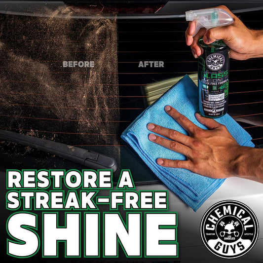 Chemical Guys Glass Cleaner Signature Series 2 Pack (2 x 16 Fl Oz) - Streak-Free Shine for Crystal Clear Windows and Glass, Safe for Cars, Trucks, SUVs, & More - CLD_202_1602