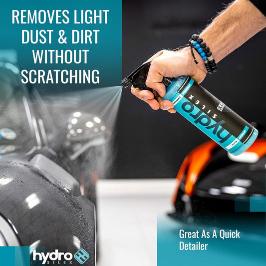 Ceramic Waterless Wash (16oz) Waterless Car Wash Spray For Car Detailing No Hose or Soap Needed Ultra Slick Lubricating Formula No Rinse, Spray Ceramic Coating.