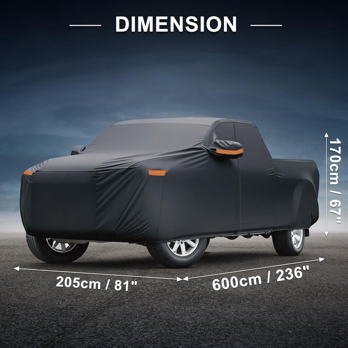 X AUTOHAUX Car Cover for Honda Civic Sedan/Coupe 210D-PU Outdoor Full Car Cover All Weather with Door Zipper for Waterproof Windproof Sun Rain Snow Protection