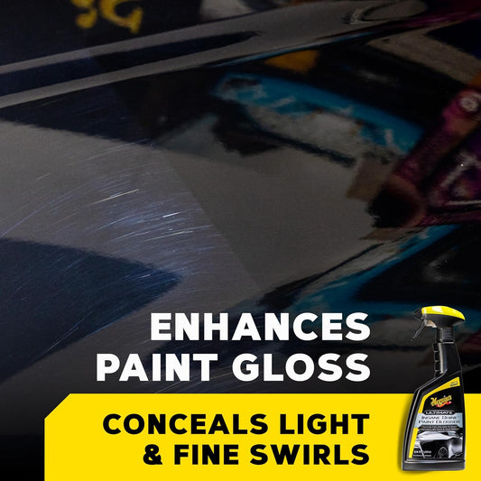 Meguiar's Ultimate Quik Wax, Durable Protection, Quick and Easy - 24 Oz Spray Bottle