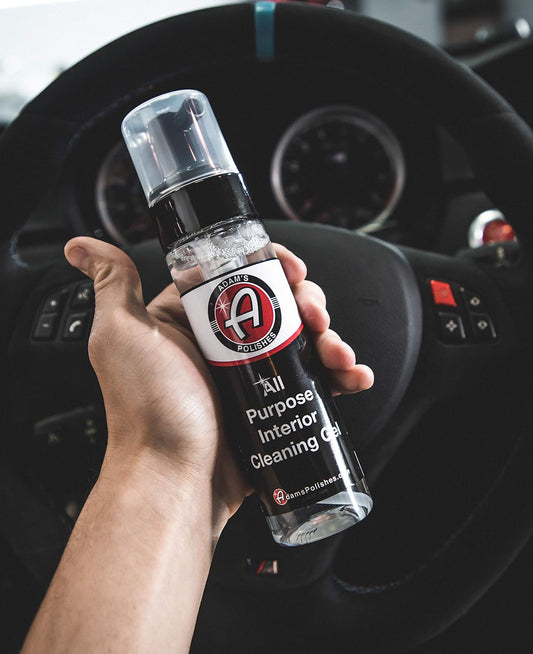 Adam's All Purpose Interior Cleaning Gel - Car Interior Cleaning For Interior Detailing Leather Seats, Vinyl Carpet, Upholstery, Plastic & Rubber Surfaces