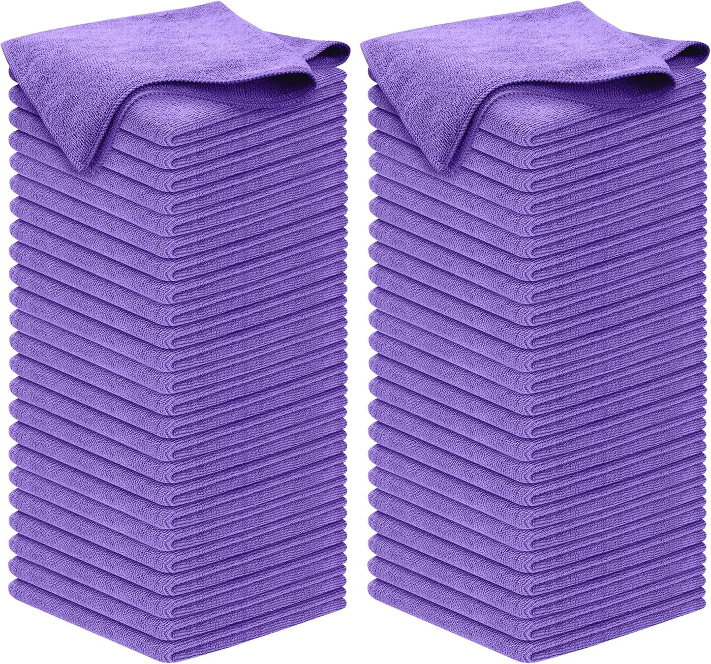 USANOOKS Premium 300GSM Microfiber Cleaning Cloth - 12.5"x12.5" High Performance - 1200 Washes, Ultra Absorbent Microfiber Towels for Cars Undercarriage, Rims & Engine Bay Cleaning - Microfiber Cloth