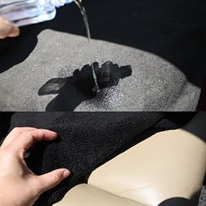 Waterproof Sweating Car Seat Cover for Post Gym Workout, Running, Swimming, Beach and Hiking, Universal Fit Non-Slip Towel Bucket Seat Protector for Cars SUV Trucks, Machine Washable (Grey)